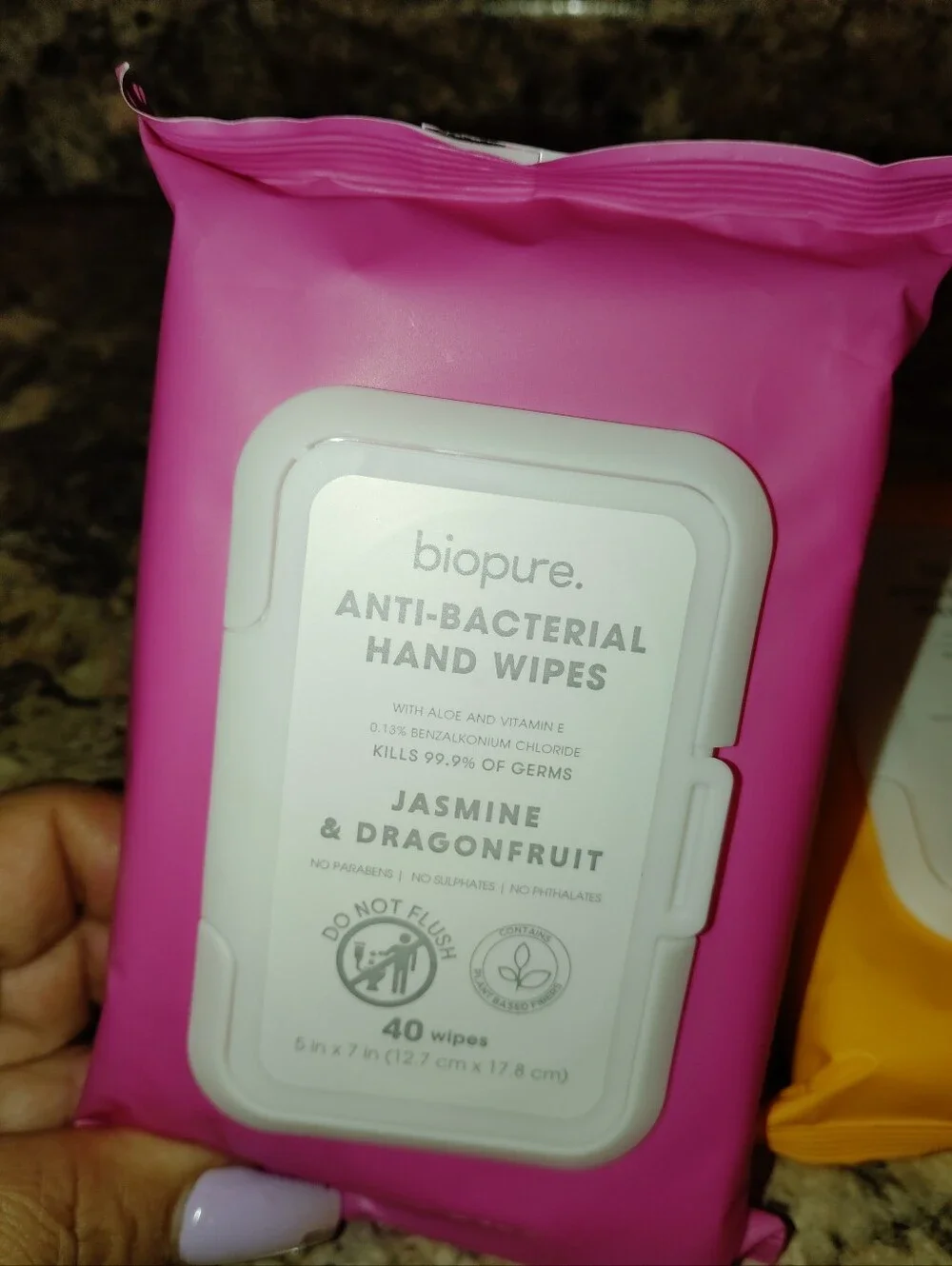 biopure antibacterial hand